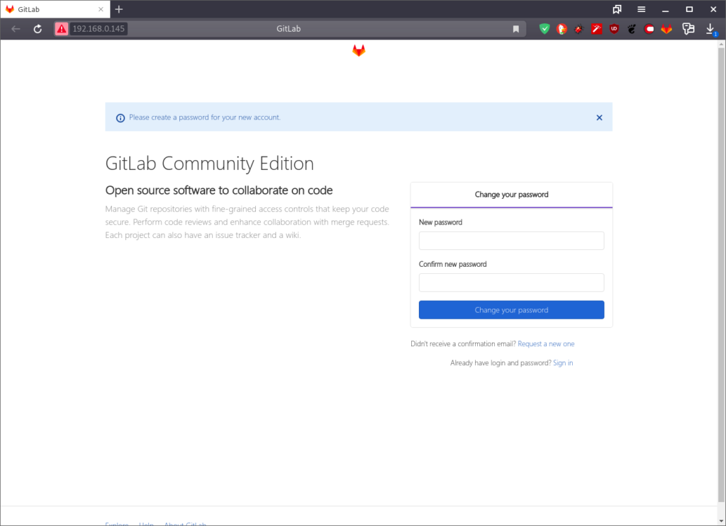 Instalar Gitlab CE en CentOS 7