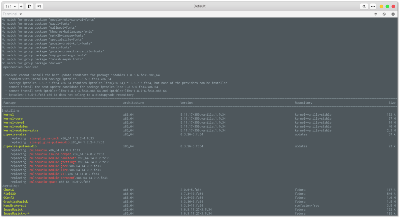 Actualizar Fedora 41 a 42 – linuxitos