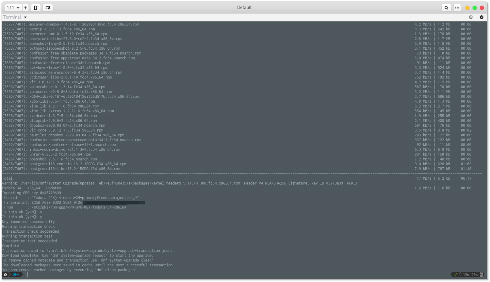 Actualizar Fedora 41 a 42 – linuxitos