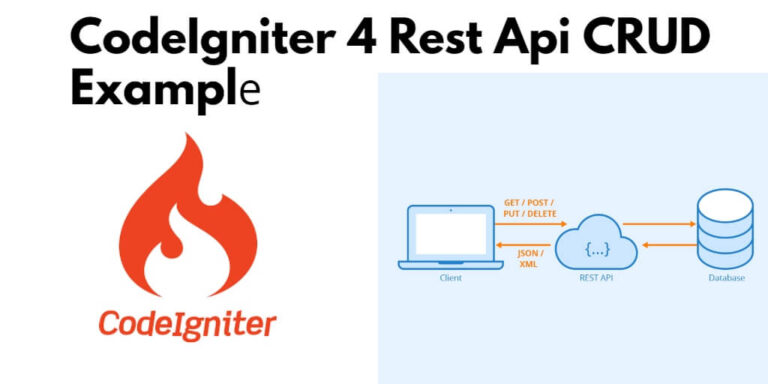 REST API en CodeIgniter 4