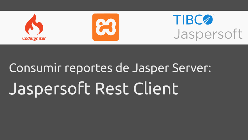 Codeigniter 3 & Jaspersoft Rest Client