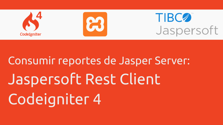 Codeigniter 4 & Jaspersoft Rest Client