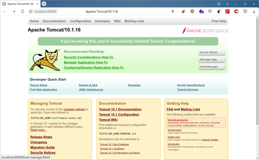 Instalar Apache Tomcat | Fedora 39